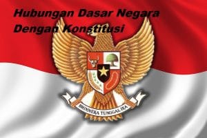 Hubungan dasar Negara Dengan Konstitusi