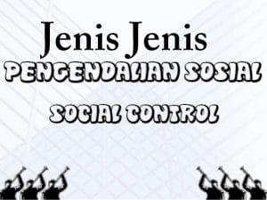 jenis pengendalian