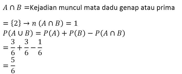 15 Contoh Soal Dan Pembahasan Materi Peluang Kejadian Matematika