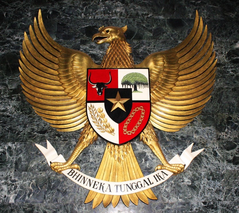 Lambang indonesia lambang burung negara pada menggambarkan garuda Sejarah dan