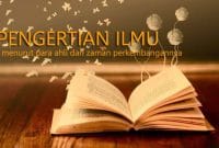 pengertian ilmu