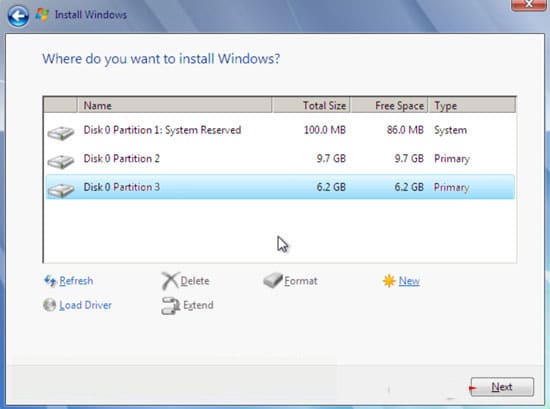 Cara Membagi Partisi Hardisk Saat Install Windows 7, 8, 8.1 dan Windows