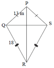 Ukuran diagonal-diagonal suatu layang-layang yang memiliki luas 640 cm persegi adalah
